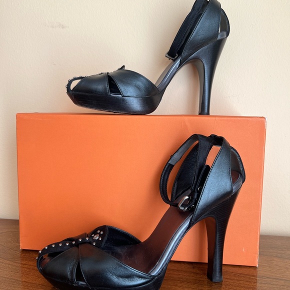 Nike Lab G Series Women Brown Heels SZ 9 - Picture 13 of 15